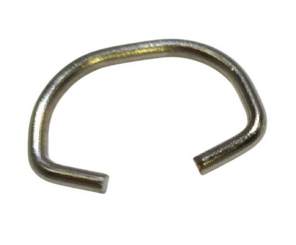 Backpack zinc D-ring | Hardware fastener open D-ring manufacturer